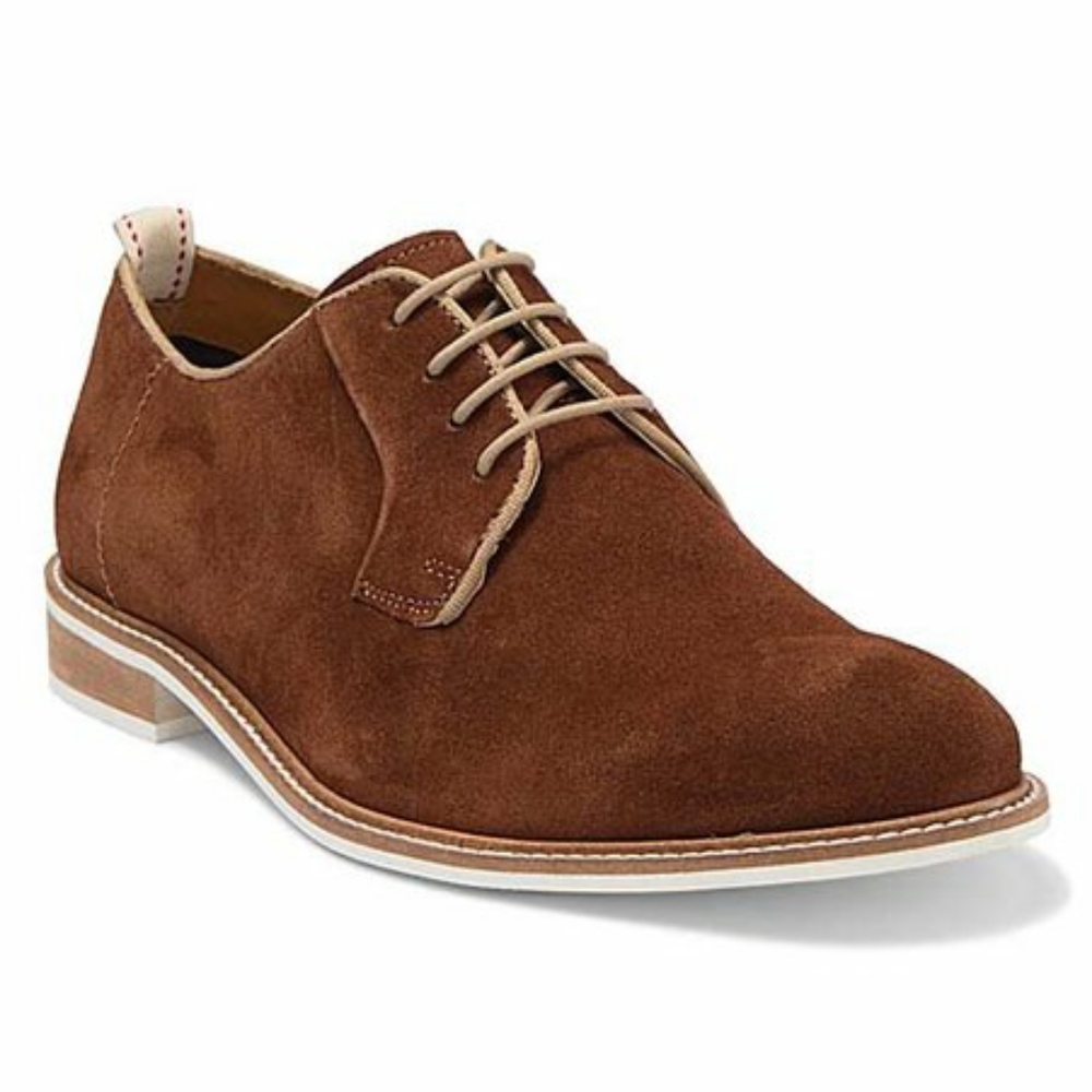 Men's Modern Fiction Athelas Cognac suede shoe 9